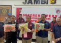 Di Upah 7 Juta Rupiah, Kurir Bawa Narkoba Senilai Rp 7,7 Miliar Diringkus Ditresnarkoba Polda Jambi