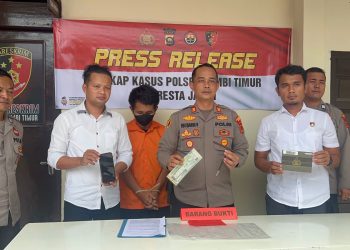 Beraksi Di 3 TKP, Polsek Jambi Timur Ringkus Spesialis Curanmor
