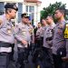 Karoops Polda Jambi Pimpin Pengecekan Personil Jelang Pengamanan TPS