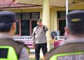 Wakapolda Jambi Pimpin Apel Pengamanan Pilkada 2024 Di Bungo