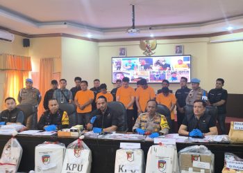 Polda Jambi Berhasil Amankan 5 Pelaku Pembakar Kotak Suara Di Kerinci