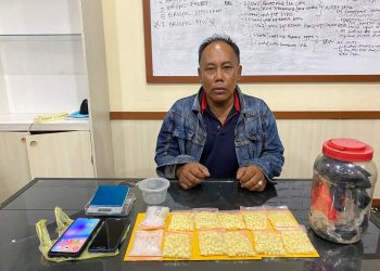 Simpan Narkoba Di Dalam Tanah, Seorang Pria Kurir Narkoba Diamankan Ditresnarkoba Polda Jambi