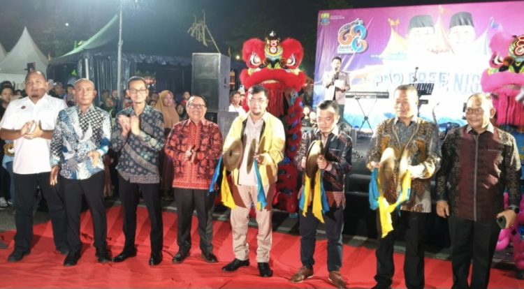 Gubernur Al Haris Buka Car Free Night HUT Provinsi Jambi 2025