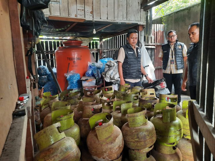 Pastikan Penyaluran Gas Elpiji 3Kg Sesuai Aturan, Tim Gabungan Polda Jambi Cek Pangkalan Gas