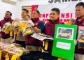 Ditresnarkoba Polda Jambi Gagalkan 12 Kg Narkoba Jenis Sabu Jaringan Internasional