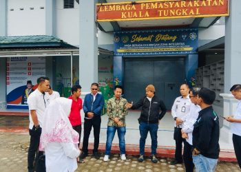 Tindak Lanjuti Laporan Masyarakat, Ketua Komisi II DPRD Tanjabbar Lakukan Sidak ke Lapas Kuala Tungkal