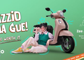 Terbukti Jadi Skutiknya Anak Muda, Zee Pilih Fazzio Hybrid Sebagai Motor Primadonanya