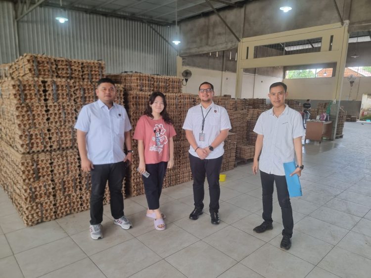 Pastikan Stok Telur Tercukupi Di Bulan Ramadhan, Tim Indagsi Ditreskrimsus Polda Jambi Cek Distributor Telur Ayam Ras