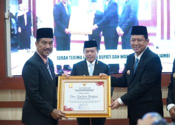 Hadiri Sertijab Bupati Muaro Jambi, Gubernur Al Haris Tekankan Sinkronisasi Program Pembangunan