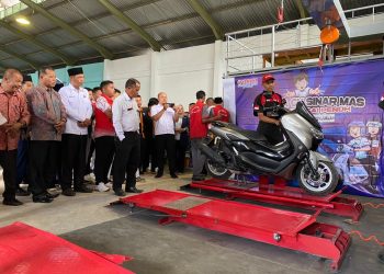 Yamahan Jambi Buka Bengkel Satelit Di SMK 2 Sungai Penuh