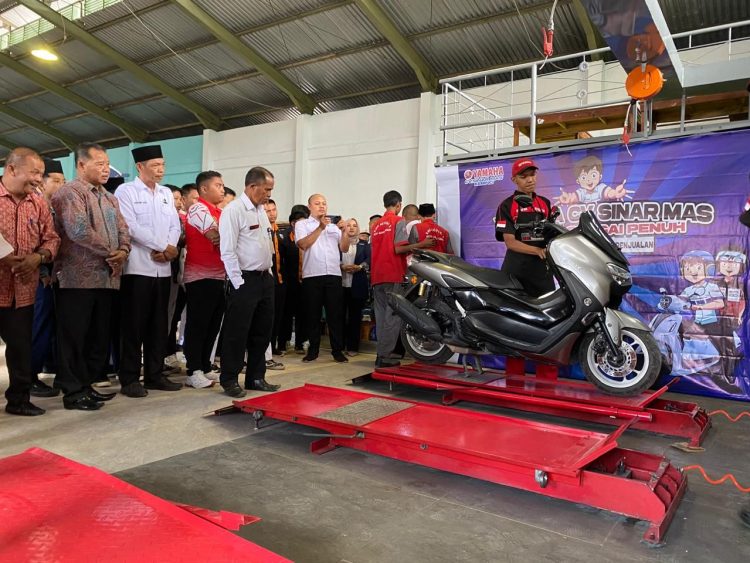 Yamahan Jambi Buka Bengkel Satelit Di SMK 2 Sungai Penuh