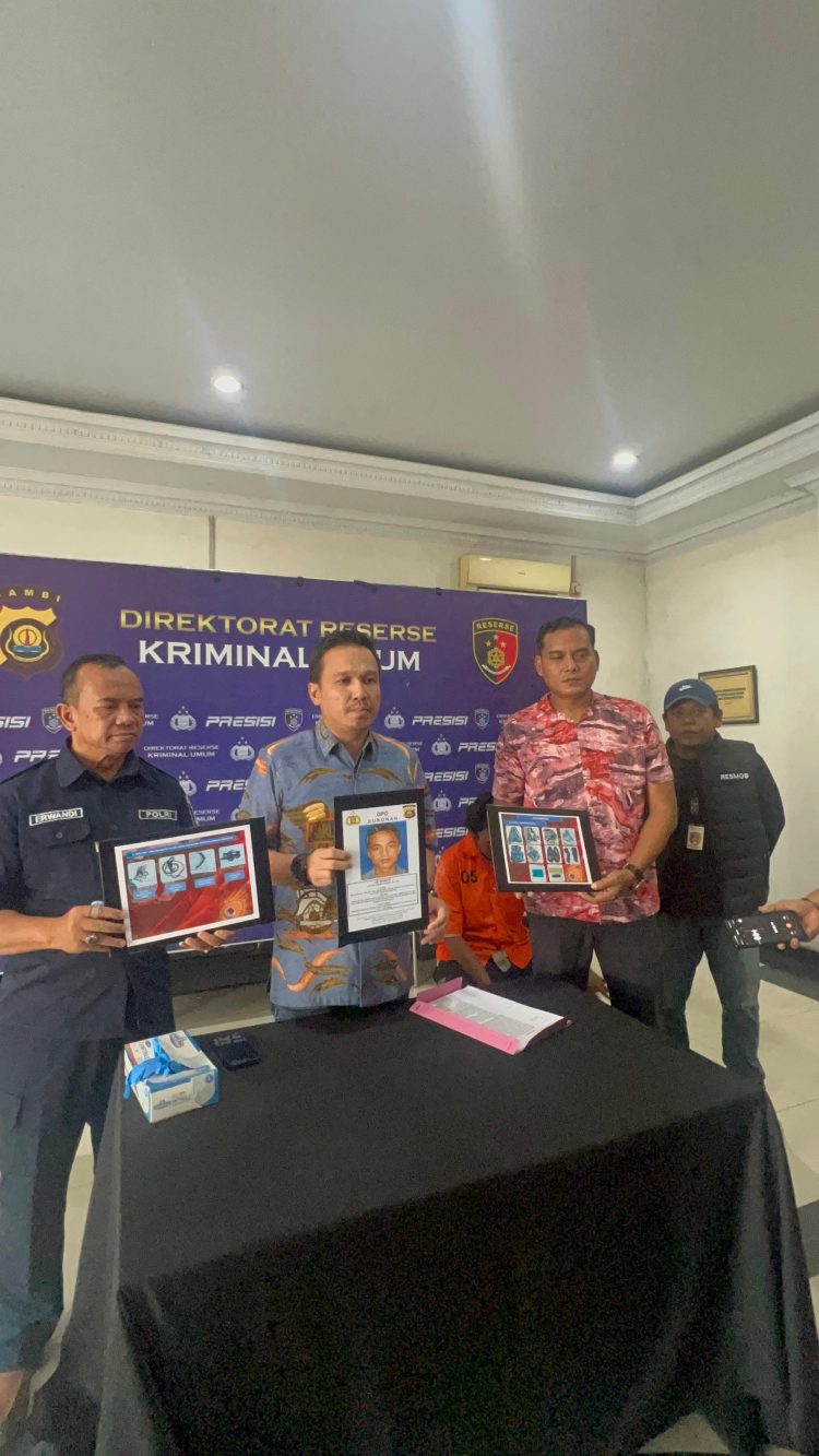 6 Bulan DPO, Pelaku Pencurian Dan Pembunuhan Sadis Sopir Travel Jambi Di Door Polisi