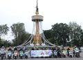 Touring Fazzio Hybrid Jambi Colaborasi Dengan DAMN! I Love Indonesia