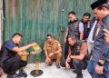 Sidak Pasar Angso Duo, Tim Satgas Pangan Polda Jambi Cek Takaran Minyak Kita