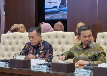 Gubernur Jambi Al Haris Hadiri Rapat Koordinasi Pembahasan Desk Koordinasi Penanganan Karhutla dan PPMI