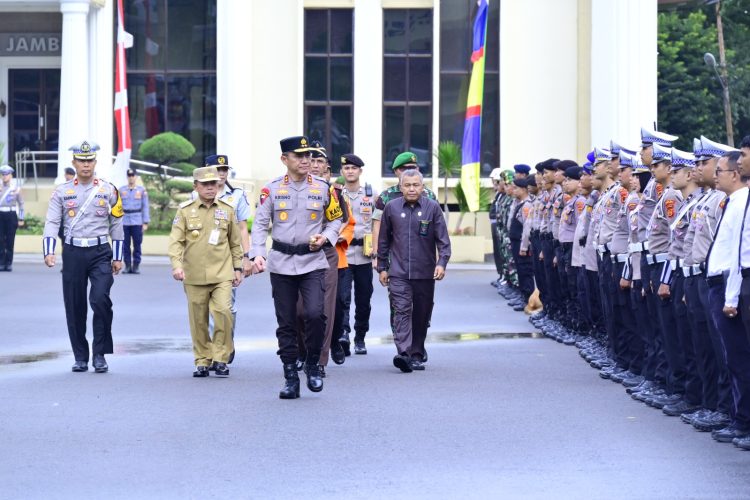 Polda Jambi Gelar Operasi Ketupat 2025, 3.369 Personil Gabungan Akan Diterjunkan