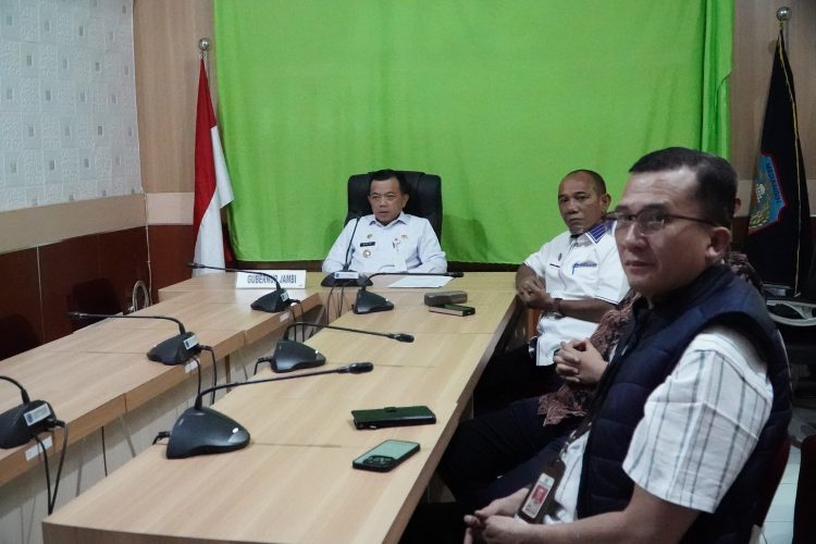 Dipimpin Mendagri, Gubernur Jambi Al Haris Ikuti Rakor Persiapan PSU Melalui Zoom Meeting
