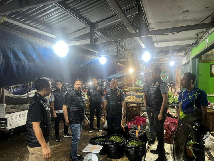 Tim Satgas Pangan Polda Jambi Cek Harga Bahan Pokok Jelang Hari Raya Idul Fitir