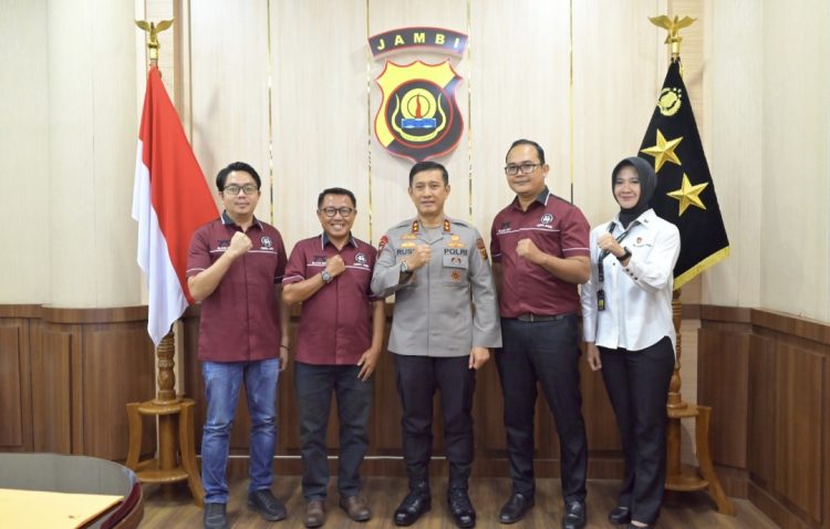 Kapolda Terima Kunjungan Silaturahmu Pengurus Daerah Inkanas Jambi