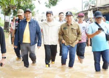 Sejumlah Wilayah Kota Jambi Terendam Banjir, Ketua DPRD Kota Jambi Turun Langsung Ke Lokasi Banjir