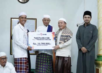 Safari Ramadhan di Masjid Al Aqsho, Al Haris: Pertahankan Nilai Agama dan Adat Istiadat Jambi Kota Sebrang