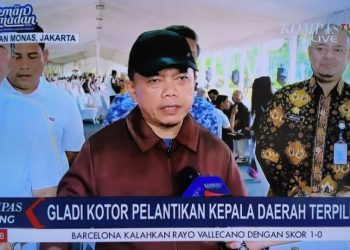 Al Haris dan Abdullah Sani Ikuti Gladi Pelantikan Kepala Daerah Terpilih Di Jakarta