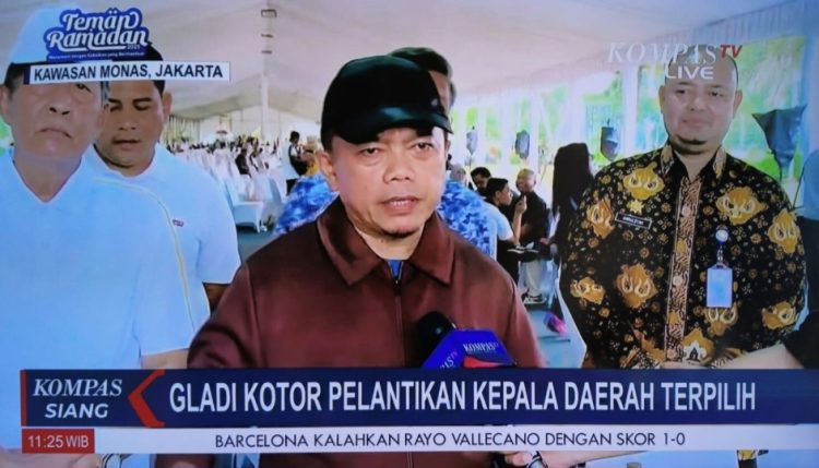Al Haris dan Abdullah Sani Ikuti Gladi Pelantikan Kepala Daerah Terpilih Di Jakarta