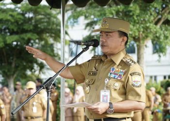 Pimpin Apel Perdana Pasca Idul Fitri, Gubernur Al Haris Soroti Judol Di Lingkungan ASN
