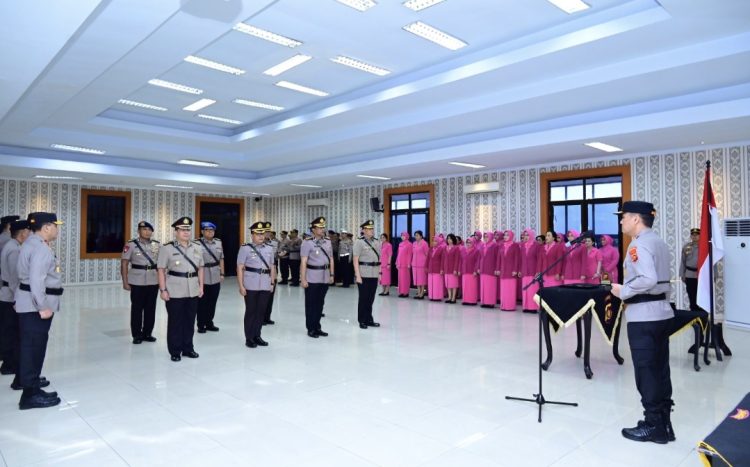 Kapolda Jambi Pimpin Sertijab 4 PJU Dan Kapolres Tebo