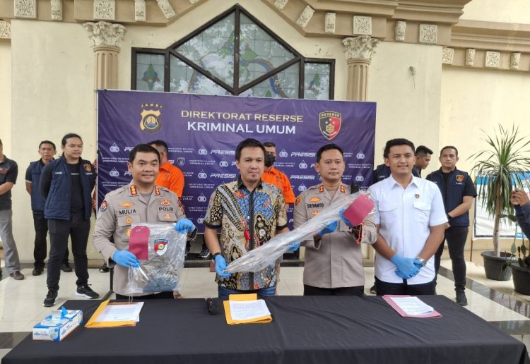 Polda Jambi Amankan Kepala Security Dan Danru PT PHK Makin Group Di Tebo Jadi Pelaku Pengeroyokan SAD
