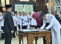 Optimalkan Pelayanan Publik, Pemkot Jambi Lantik 62 Pejabat Administrator, Pengawas Hingga Lurah