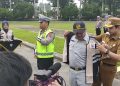 Wakil Wali Kota Diza Pimpin Apel Gelar Razia Penertiban Pajak Kendaraan Bermotor Di Kota Jambi