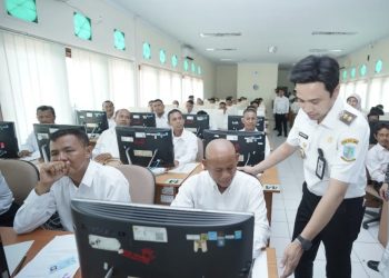 1.648 Peserta Ikuti Tes PPPK, Wawako Diza : Dorong Peserta Fokus dan Sungguh-Sungguh