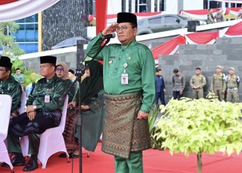 Pimpin Upacara HUT Kota Jambi, Wali Kota Maulana : “Tantangan Masih Banyak, Kebersamaan adalah Kekuatan Kita”
