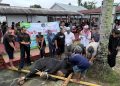 Peringatan Idul Adha 1446 H, Lapas Kelas IIA Jambi Kurbankan 9 Sapi dan 3 Kambing, Daging Dibagikan kepada Masyarakat dan Pihak Terkait