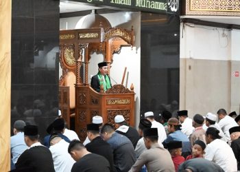 Polda Jambi Gelar Sholat Idul Adha 1446 H Di Masjid Al Ikhlas