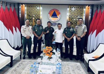 Gubernur Al Haris Bersama Danrem 042 Gapu Temui Kepala BNPB Pusat, Bahas Karhutla dan Bencana Alam di Provinsi Jambi