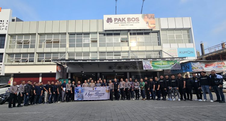 Di Lepas Oleh Dirlantas Polda Jambi, Komunitas JMO Gelar Sunmory Dan Bakti Sosial Di Panti Asuhan Kuala Tungkal