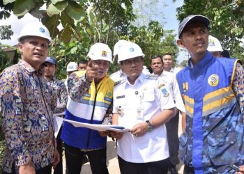 Wali Kota Maulana Cek Proyek Normalisasi Sungai Asam : “Dikebut Demi Kota Jambi Bebas Banjir”