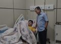 Gubernur Jambi Al Haris Besuk Mahasiswa UIN Di RS Bhayangkara Yang Terluka Saat Demo