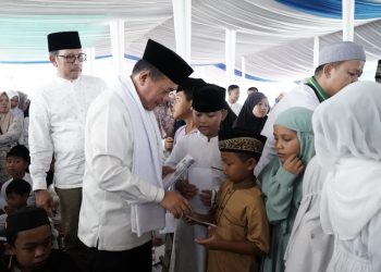 Berbagi Kebahagiaan, Pemprov Jambi Santuni 2.100 Anak Yatim Piatu