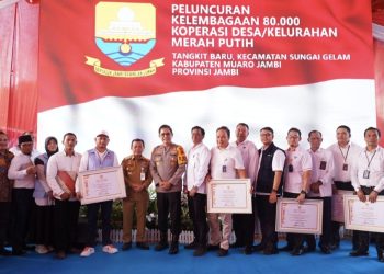 Presiden RI Resmikan 80.000 Koperasi Desa Merah Putih Se-Indonesia, Gubernur Al Haris: Program ini Tingkatkan Ekonomi Masyarakat Desa