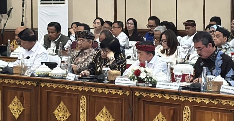 Hadiri Rapat Konsolidasi Nasional di Bali, Gubernur Al Haris Sampaikan Saran dan Usulan Kepada Beberapa Menteri