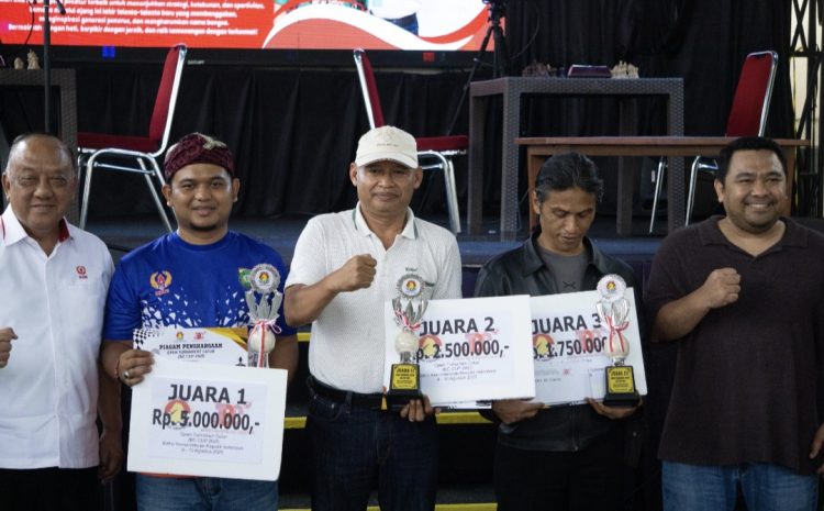 Ketum KONI Pusat Letjen TNI (Purn) Marciano Norman Hadir dan Apresiasi Open Tournament Catur JBC CUP 2025