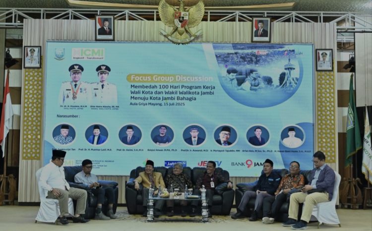 Empat Profesor Bedah Kinerja Kota Jambi Bahagia, Wali Kota Maulana Apresiasi Pemikiran Intelektual