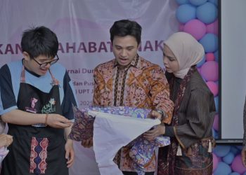 Dukung Anak Difabel, Wawako Diza Apresiasi Kolaborasi PLN dan Batik Berkah di SLB Harapan Mulya
