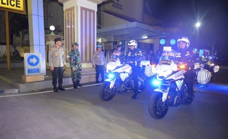 Pastikan Kamtibmas Aman Dan Damai, Polda Jambi Gelar Patroli Skala Besar