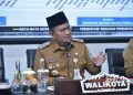 Wali Kota Maulana Pimpin Evaluasi Realisasi Fisik dan Keuangan Pemkot Jambi Tahun 2025