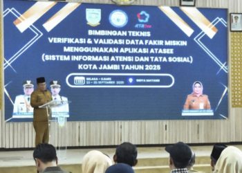 Pemkot Jambi Perkuat Basis Data Kemiskinan dengan Sistem Verval Digital dan Libatkan RT