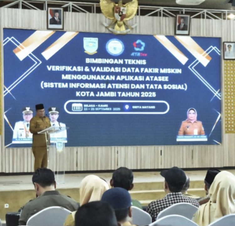 Pemkot Jambi Perkuat Basis Data Kemiskinan dengan Sistem Verval Digital dan Libatkan RT